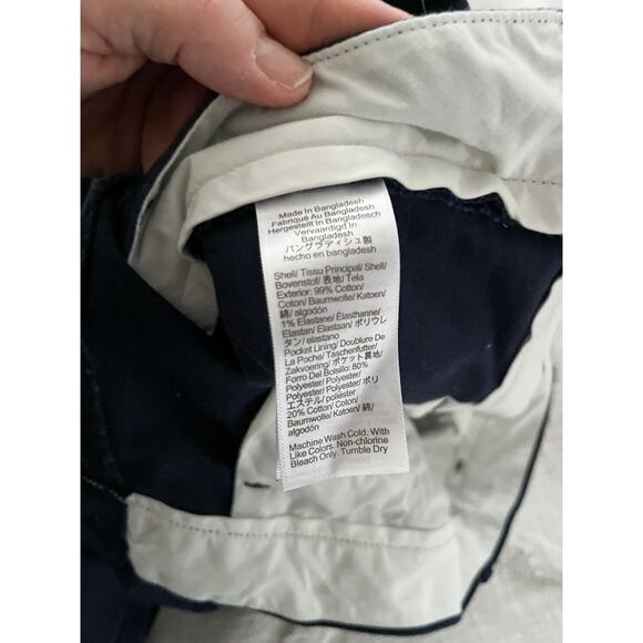 J Crew Factory | NWOT | Men's Straight-fit flex chino pant in Navy | Sz 38/32 - Picture 9 of 10